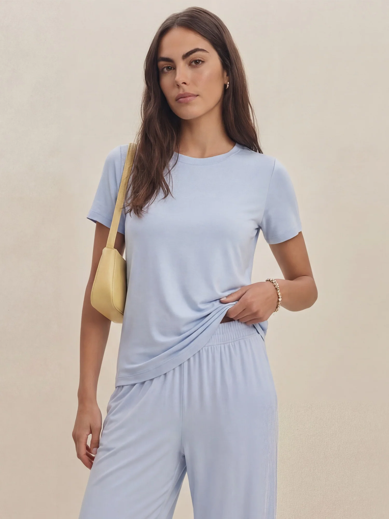 Brushed Soft Lounge Tee - Image 11