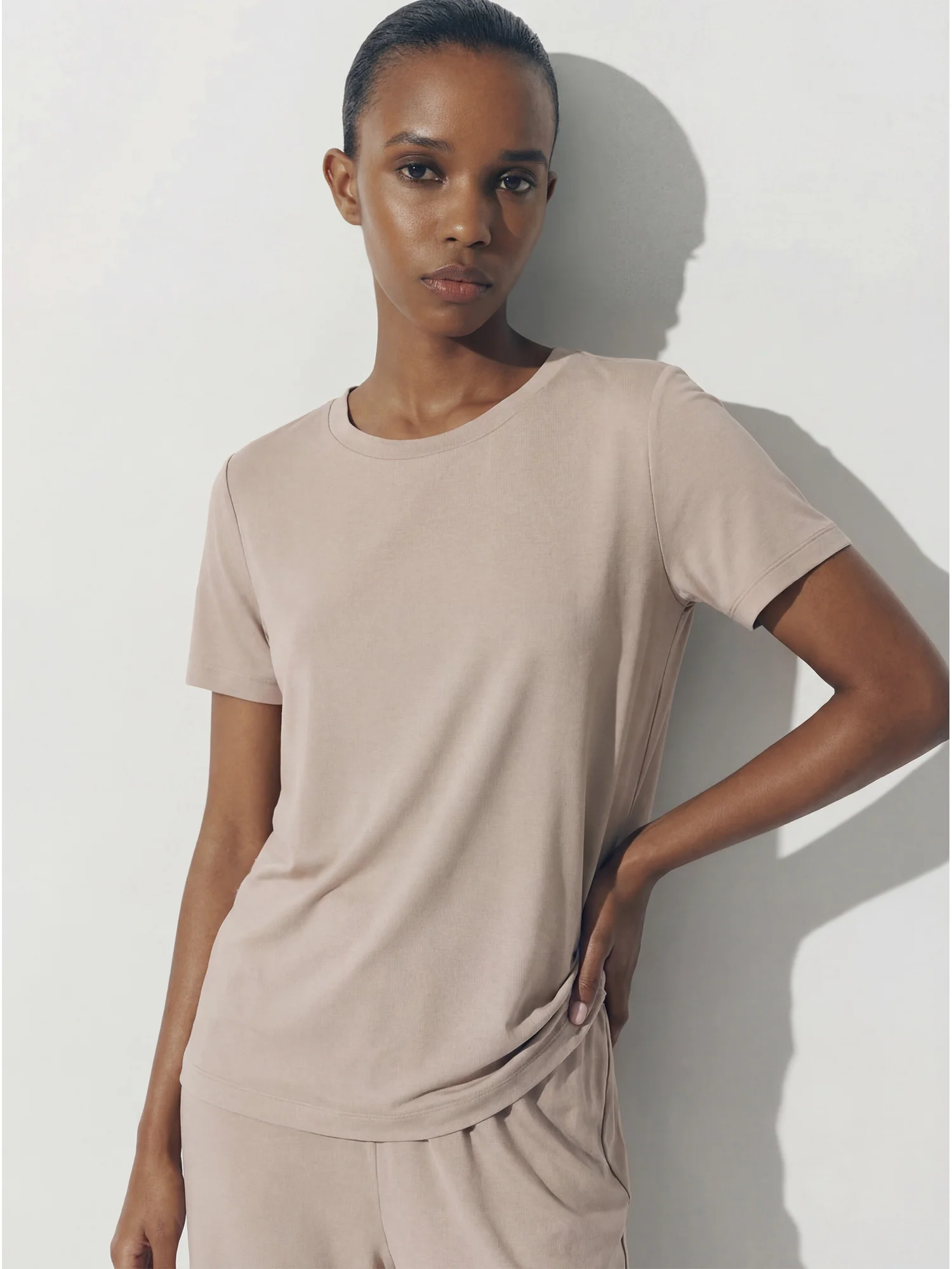 Brushed Soft Lounge Tee - Image 8