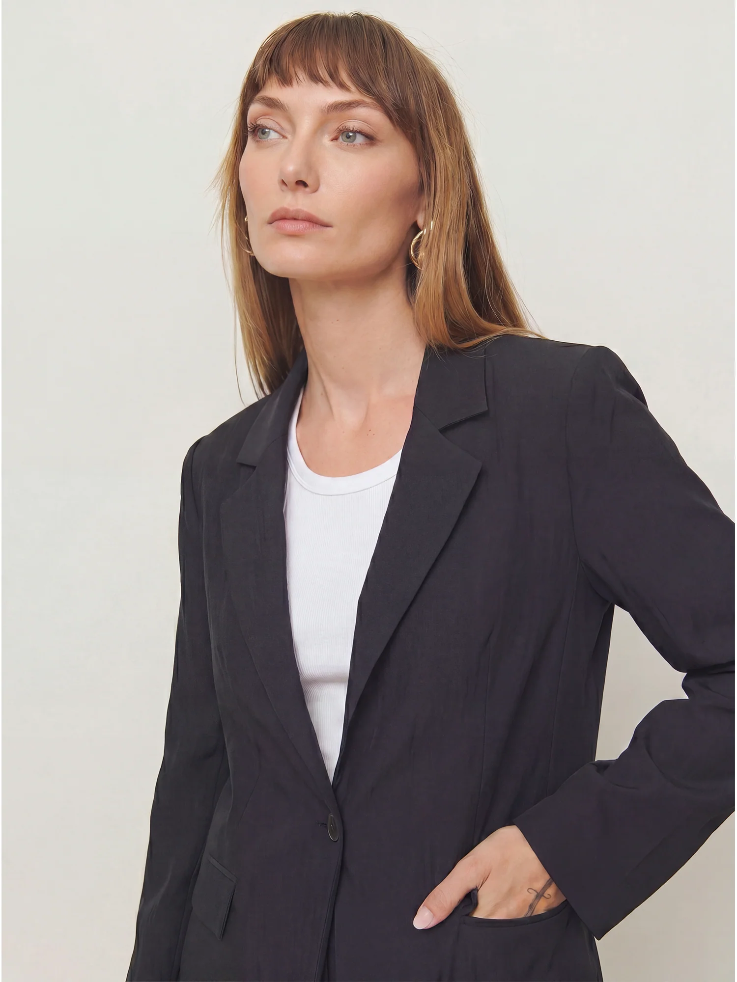 Milano Flow Open Blazer - Image 3