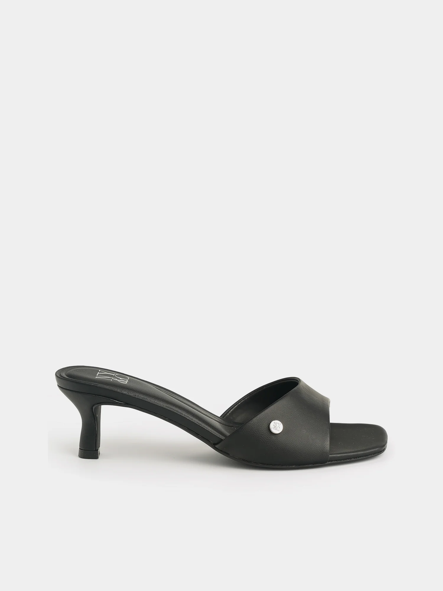Gaia Kitten Heel Slide Sandals - Image 3