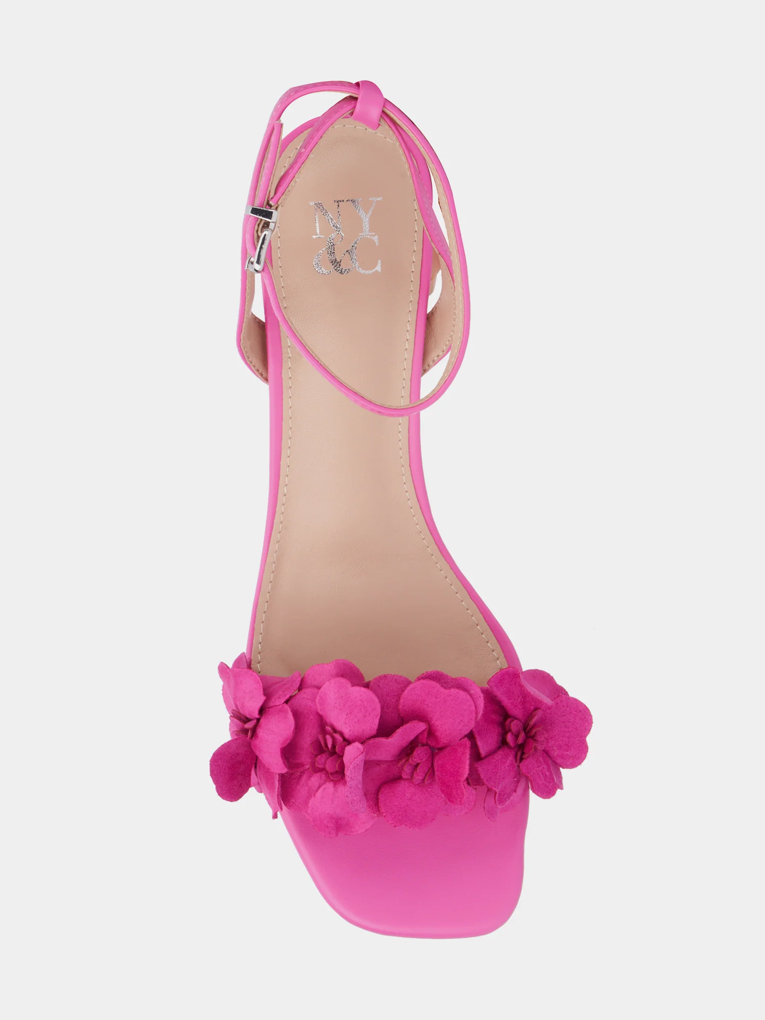 Gwendolyn Ankle Strap Kitten Heel Sandals - Image 4