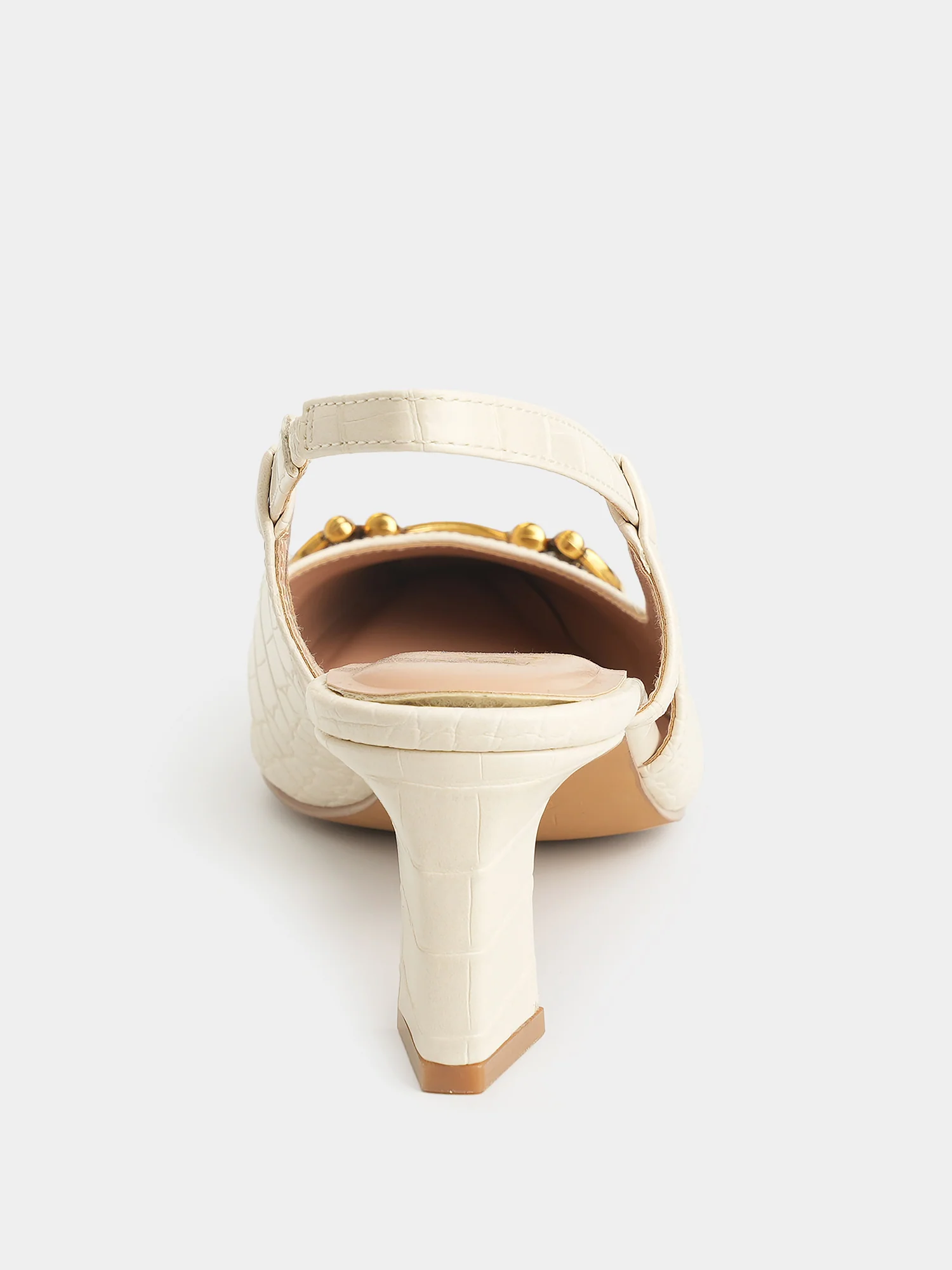 Ilona Slingback Buckle Heels - Image 11