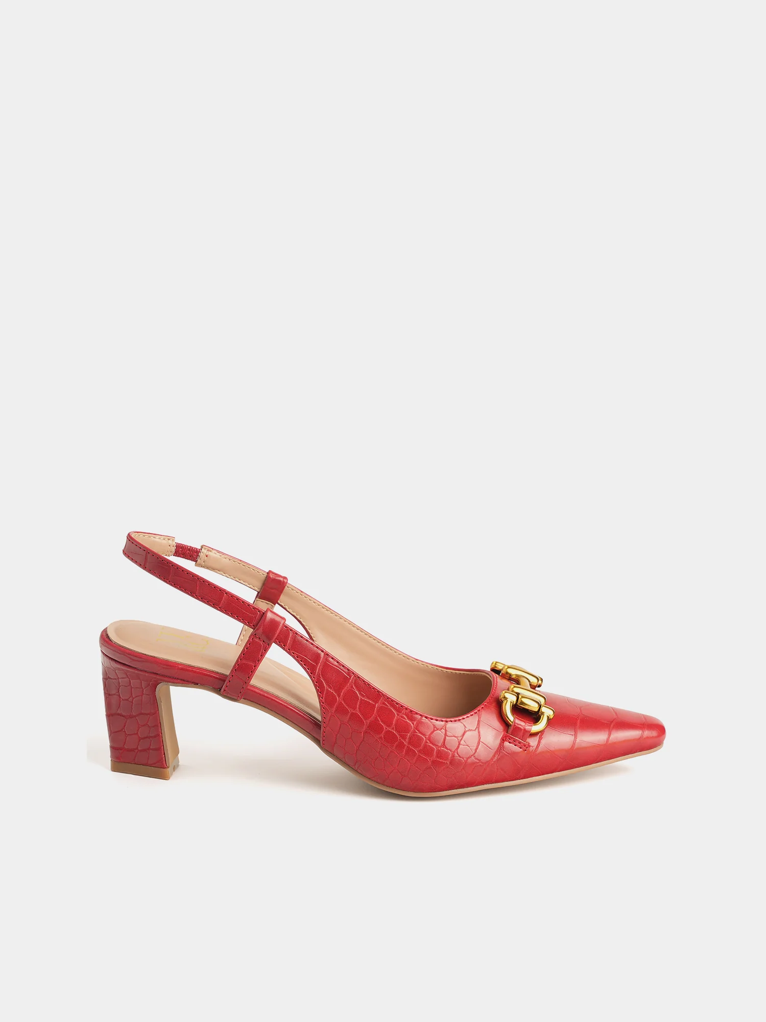 Ilona Slingback Buckle Heels - Image 15