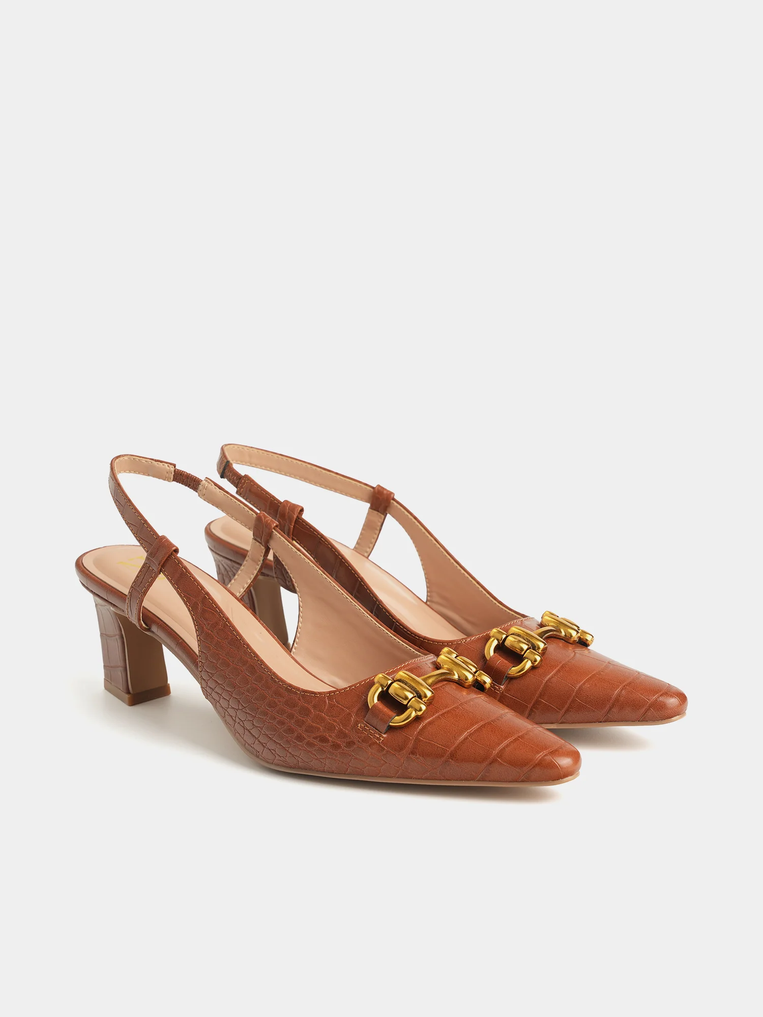 Ilona Slingback Buckle Heels - Image 19