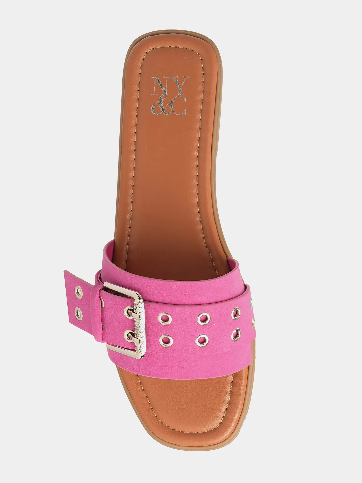 Rey Buckle Slide Sandals - Image 16