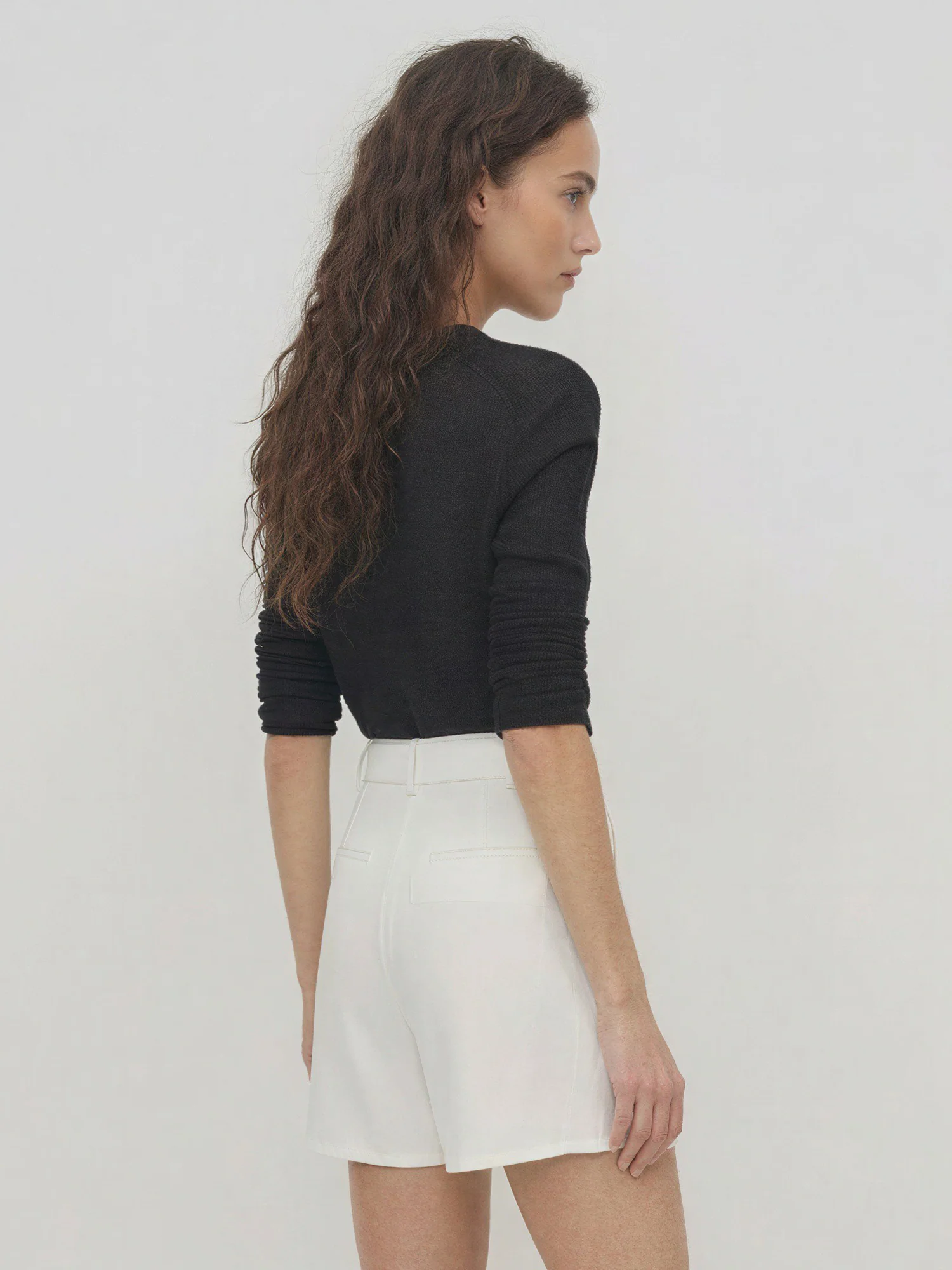 Pleated Flowy Shorts - Image 12