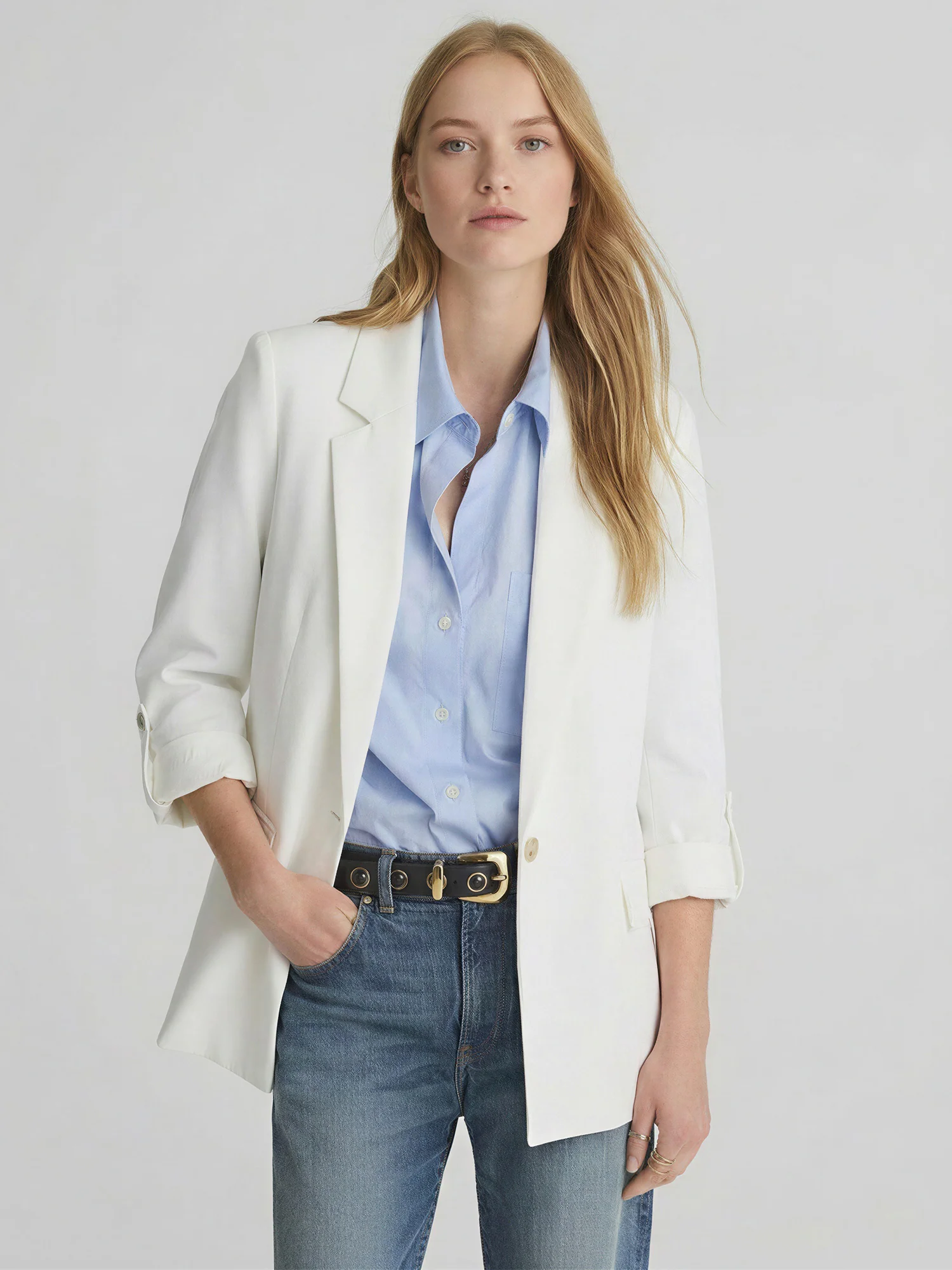 Roll Cuff Vertigo Classic Blazer
