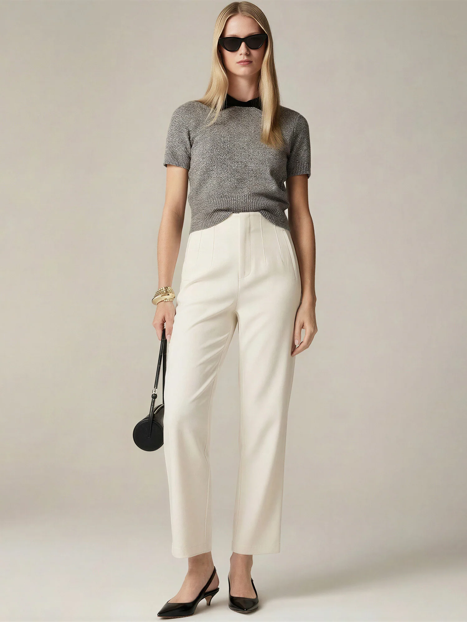Vertigo Seamed Straight Pants - Image 11