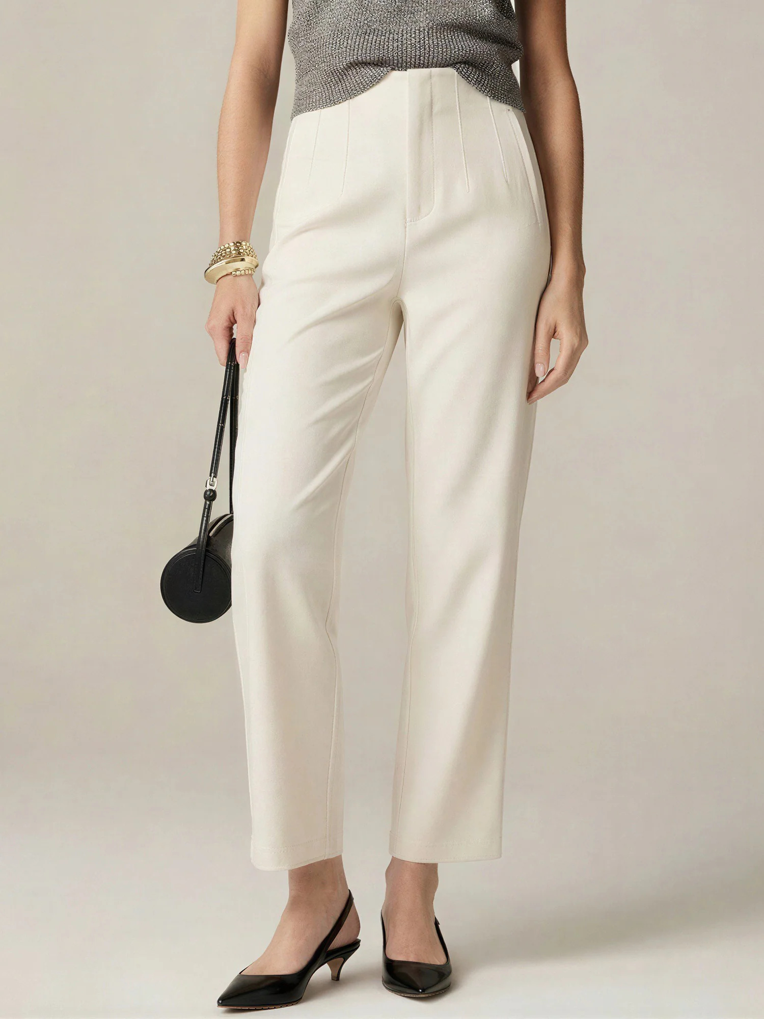 Vertigo Seamed Straight Pants - Image 13