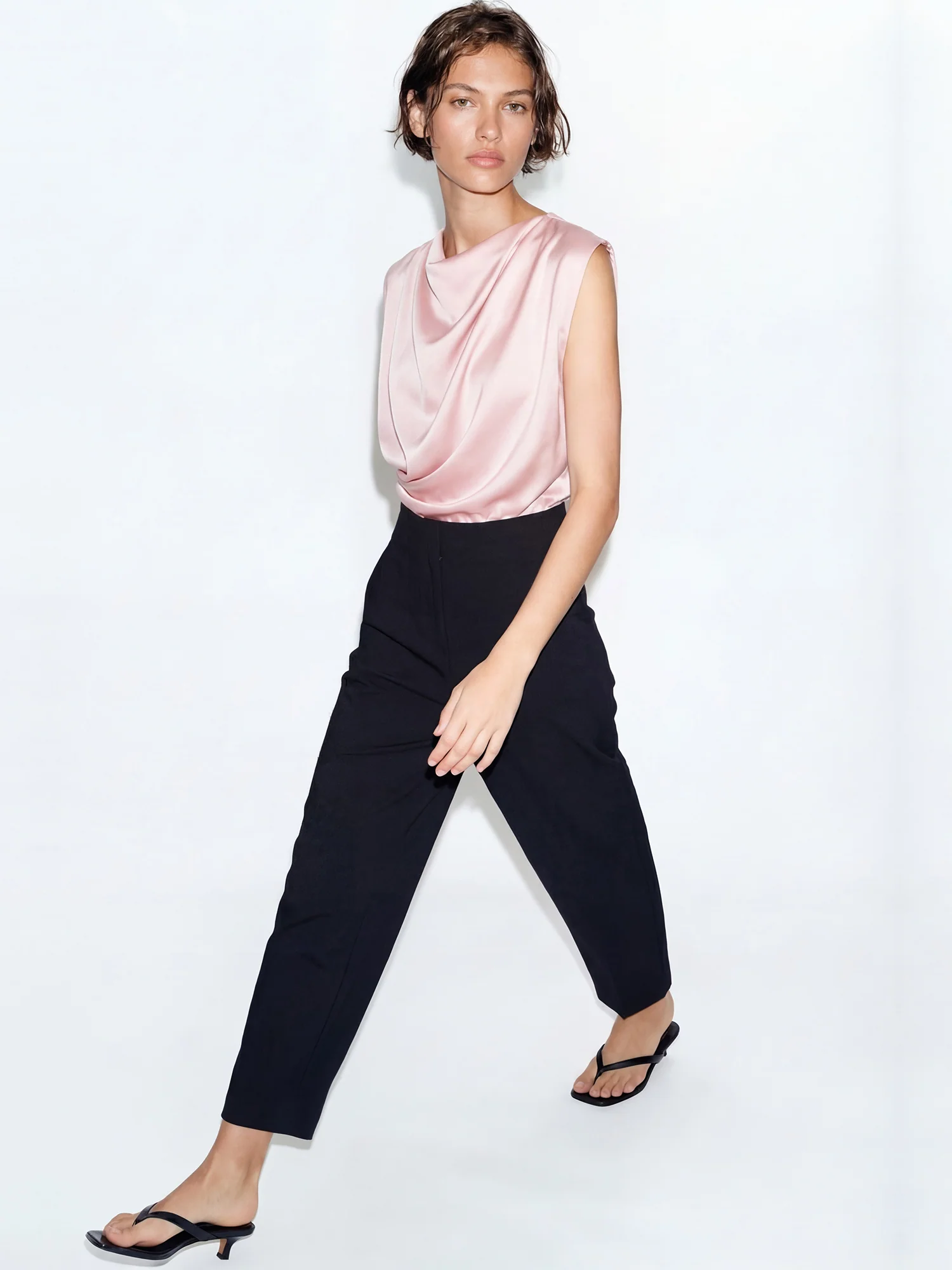 Vertigo Seamed Straight Pants - Image 3